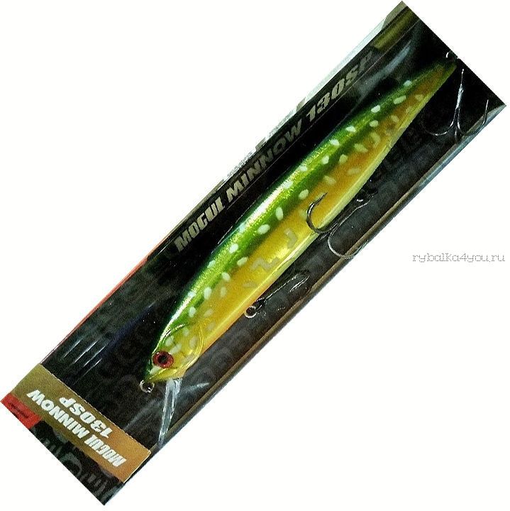 Воблер Bassday Mogul Minnow 110SP 112мм / 17 гр / Заглубление: 1 - 1,3 м / цвет:FL-901 Chameleon Pike