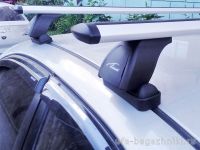 Багажник на крышу Renault Scenic 2 / Renault Grand Scenic, Lux, крыловидные дуги