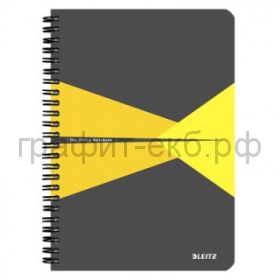 Тетрадь А5 90л.кл.Leitz Office Card ассорти 44580035/15/25