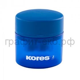 Точилка Kores с контейнером 2 отверстия 35800