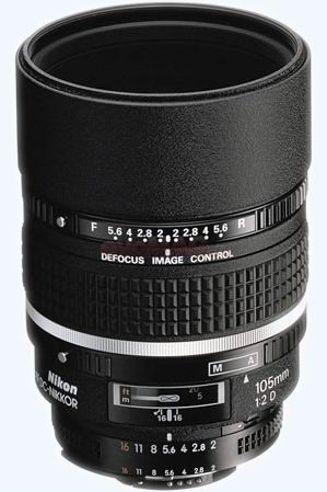 Объектив Nikon 105mm f/2D AF DC-Nikkor