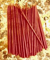 Свеча восковая Красная