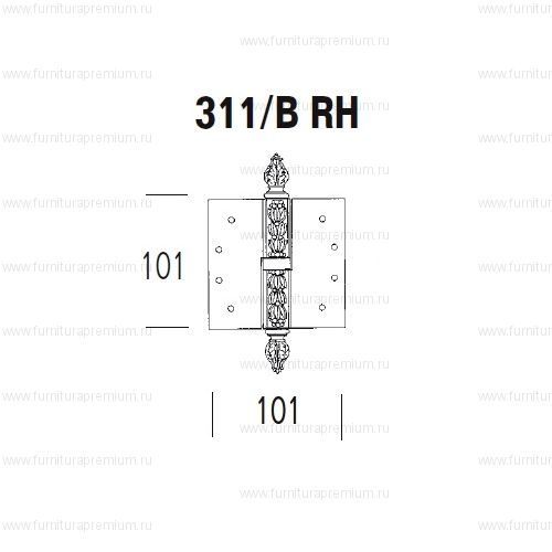 Петля Salice Paolo Galatea 311/B