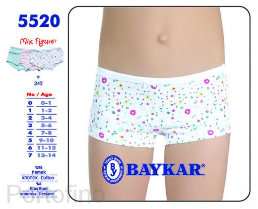 5520 Трусики для девочки Baykar