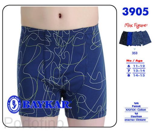 3905 Трусы для мальчика Baykar