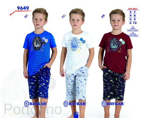 9649 Пижама для мальчика Baykar
