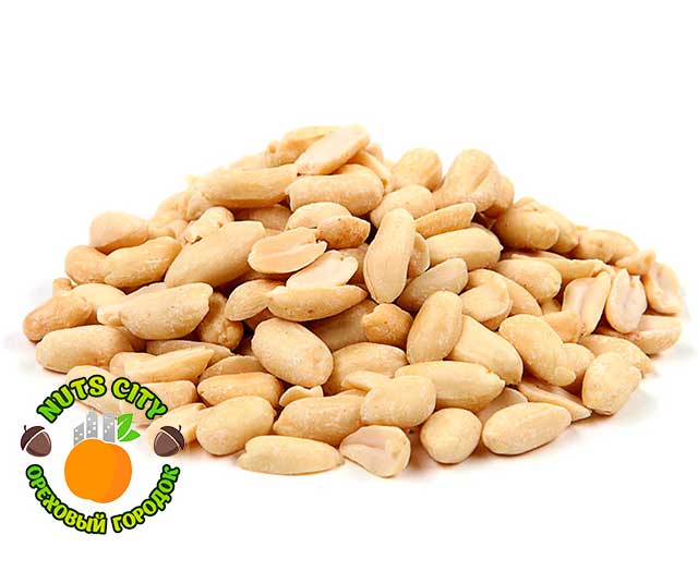 Арахис очищенный бланшированный