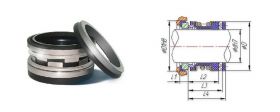 Торцевое уплотнение 2100/35 CAR/SIC/EPDM /L2