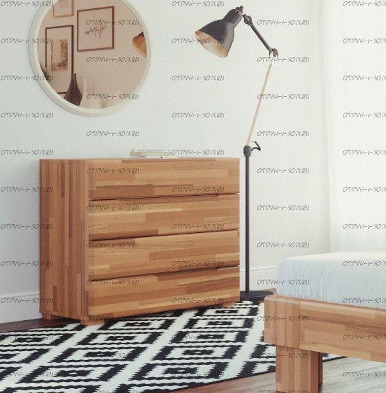 Комод Мальмо Массив DreamLine (90х50х83)