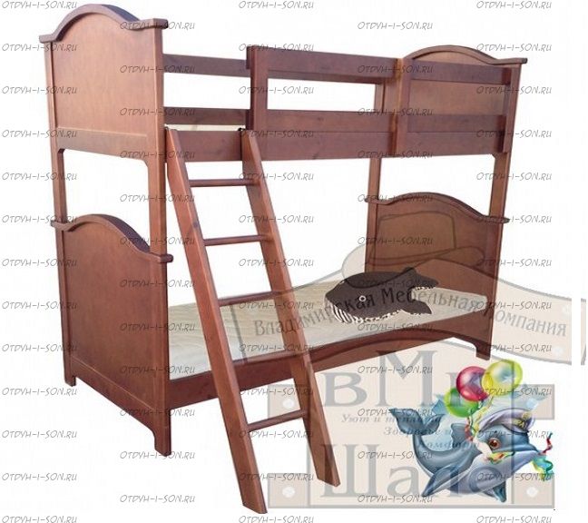 Кровать двухъярусная Флагман (ВМК Шале)