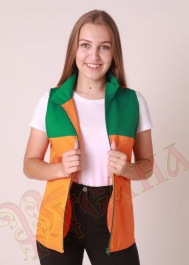 Заказать форму жилет рабочий с кокеткой