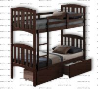 Кровать двухъярусная Скаут №В5