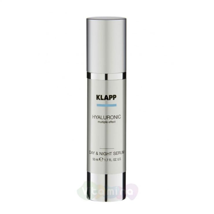 Klapp Сыворотка "Гиалуроник День-Ночь" Hyaluronic Day & Night Serum, 50 мл