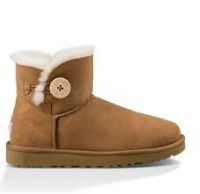 UGG Mini Bailey Button Chestnut ll