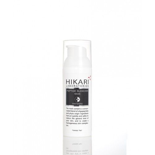 PEPTIDE BLANCHIR Mask Отбеливающая маска для достижения здоровой и сияющей кожи Hikari (Хикари) 50 мл