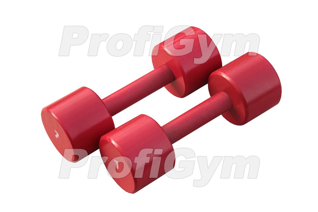 ГНП-7 Гантель «ProfiGym» неразборная с полимерным покрытием, 7 кг