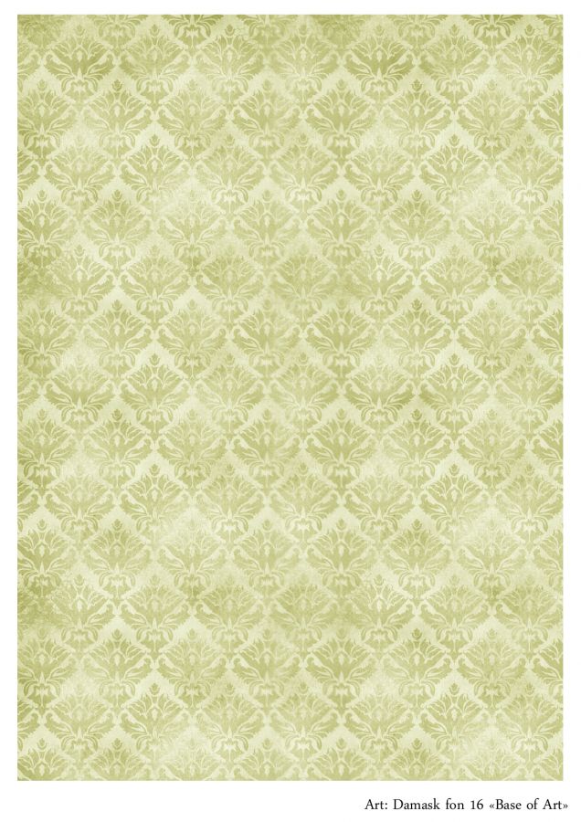 Декупажная карта Base of art, 30*60 см, Damask fon 16