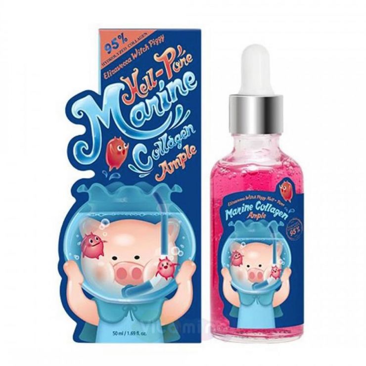 Elizavecca Сыворотка с морским коллагеном 95% Hell-Pore Marine Collagen Ample, 50 мл