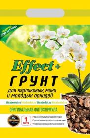 Грунт для мини орхидей Effect+1л (+биогумус)