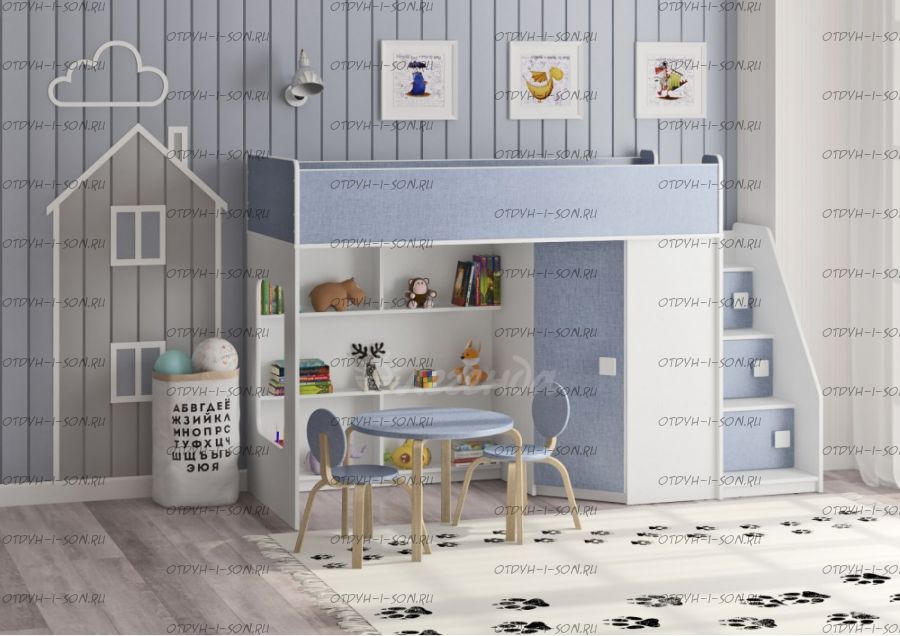 Кровать-чердак Легенда 43.2.1