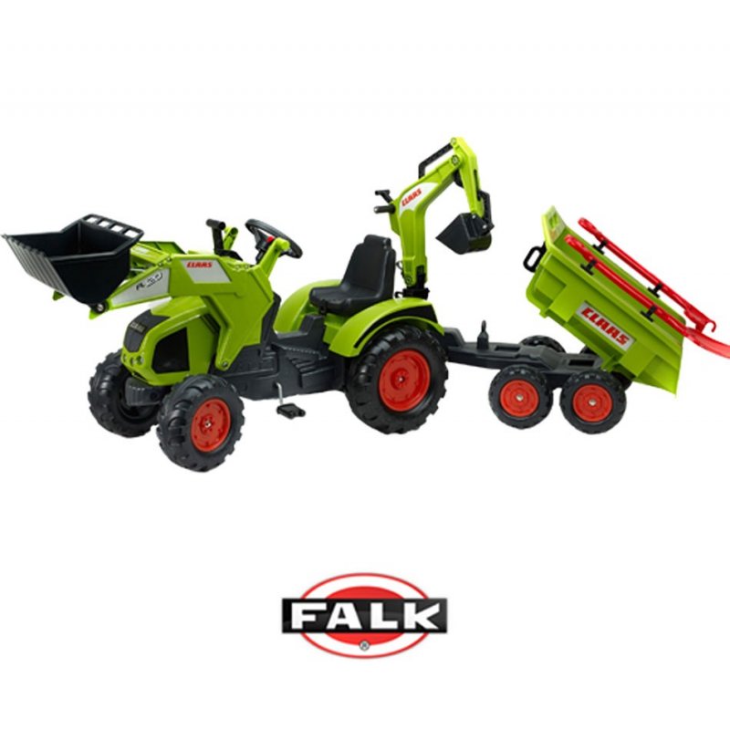 Детский трактор Falk Claas Axos на педалях 1010WH