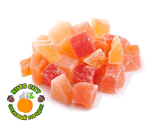 Папайя кубики Папайя кубики