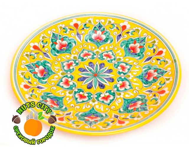 Тарелка желтая Тарелка желтая