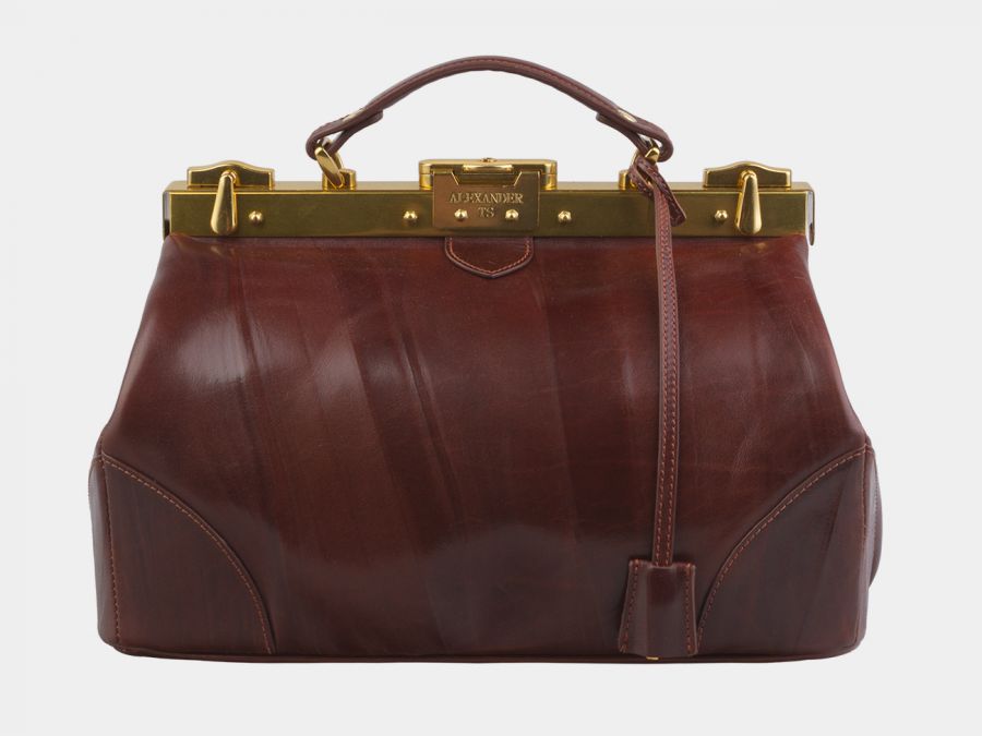 Кожаный саквояж Alexander-TS «SW15 Cognac»