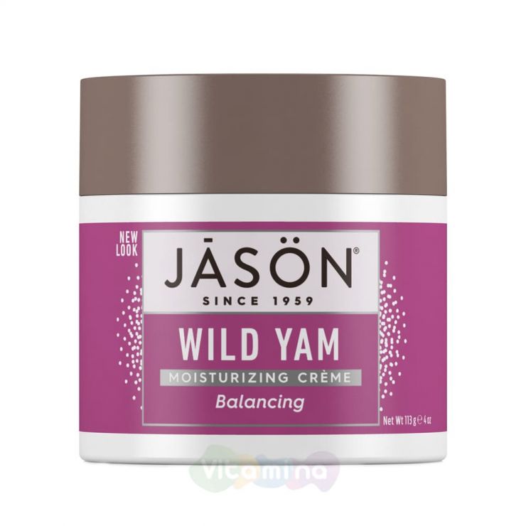 Jason Балансирующий крем с диким ямсом Balancing Wild Yam Pure Natural Moisturizing Crème, 113 г
