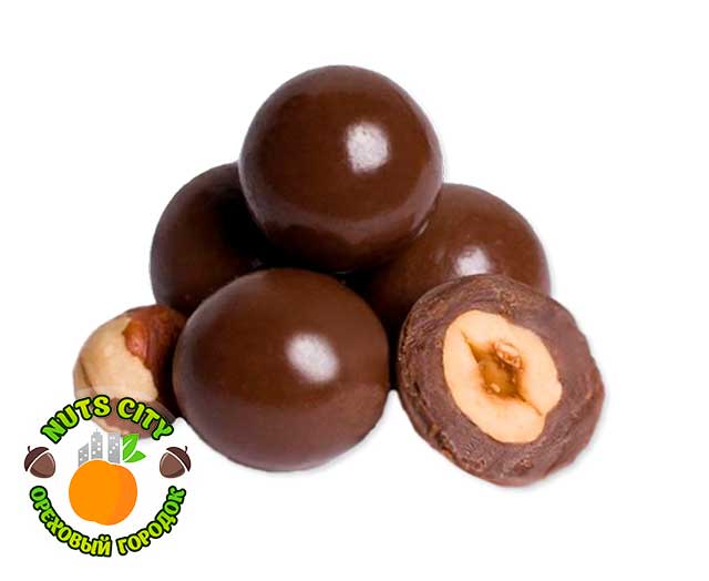 Фундук в темном шоколаде Фундук в темном шоколаде
