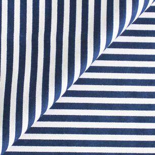 Ткань Хлопок Синяя полоска 50x40