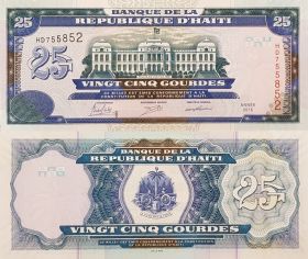 Гаити - 25 Гурдов 2015 UNC