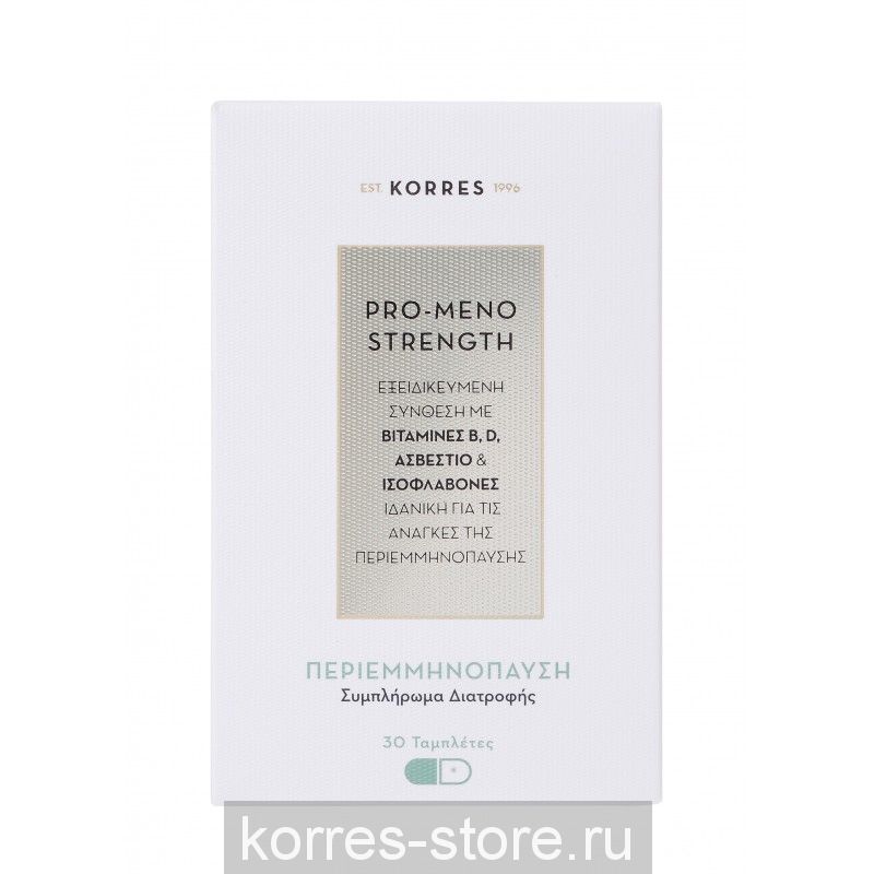 KORRES ВИТАМИНЫ PRO-MENO STRENGTH /МЕНО СИЛА
