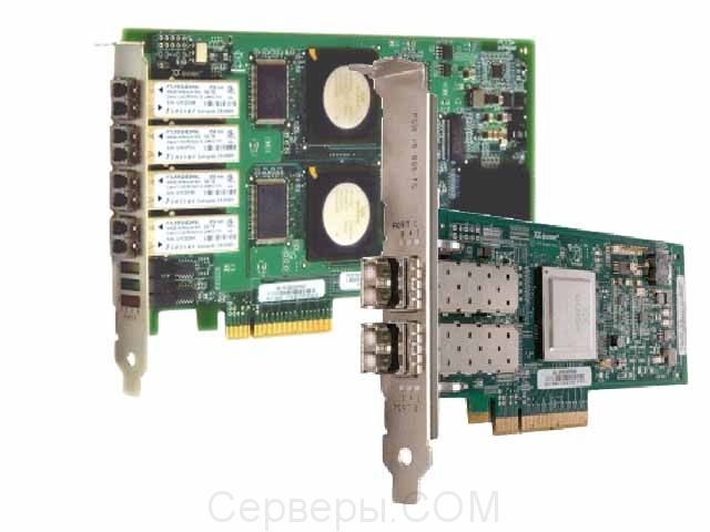 Адаптер Qlogic Fibre Channel to PCI и PCI-E QLE2562