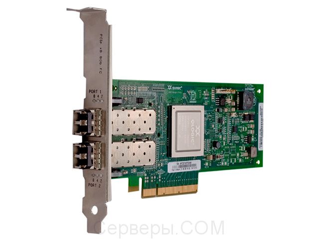 Адаптер QLogic Fibre Channel to PCI и PCI-E QLE2672-CK