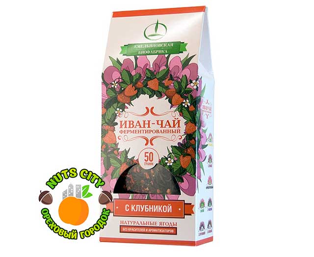 Иван чай с клубникой 50гр