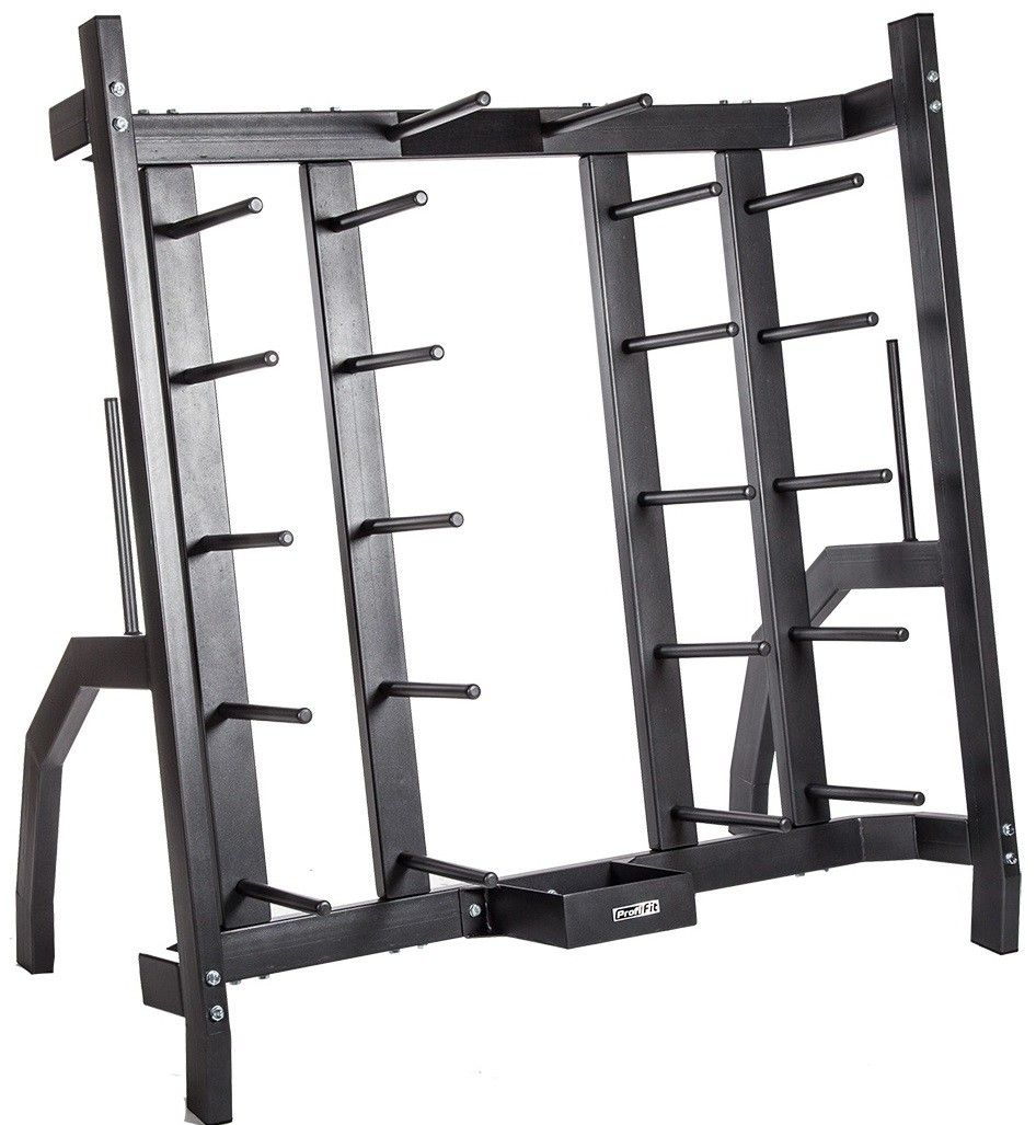 Стойка для фитнес штанг PROFI-FIT RUS 5401C, до 30 шт