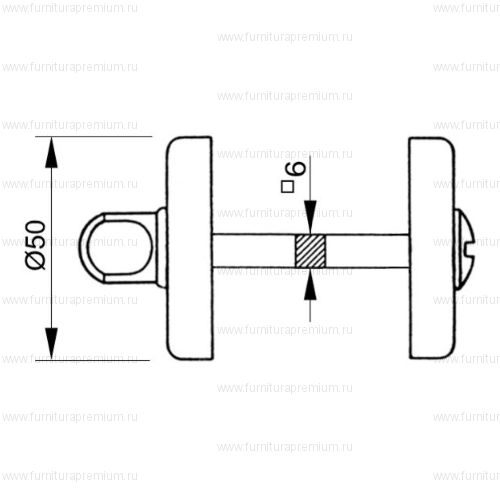 Накладка-фиксатор Mestre 0WC060