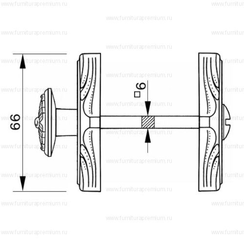 Накладка-фиксатор Mestre 0WC073