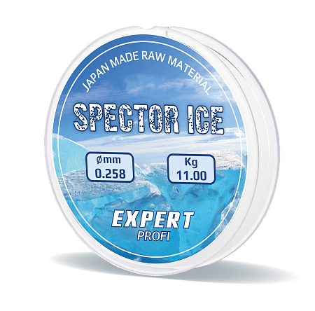 Леска 0,105 мм 30 м Expert profi Spektor Ice