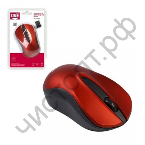 Мышь беспроводн. Smartbuy ONE 329AG-R красная (SBM-329AG-R)
