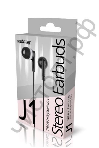 Наушники Smartbuy J1, черные, коробка (SBE-111K)