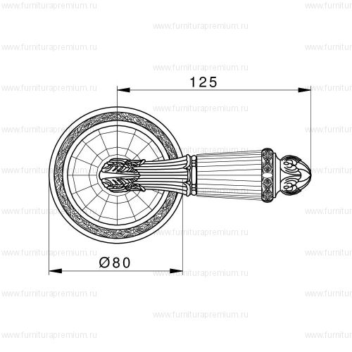 Ручка Mestre 0R6220