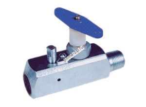 Вентиль стальной прямоточный под манометр ВПЭМ 5х70 ХЛ К1/2-Н М20х1,5-В, Ру=70 Мпа