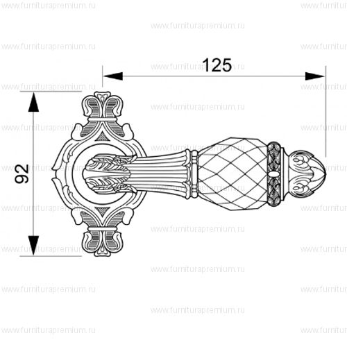 Ручка Mestre 0R7141