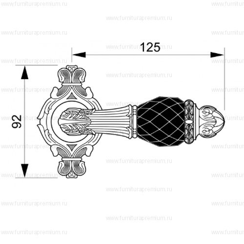 Ручка Mestre 0R7141.N