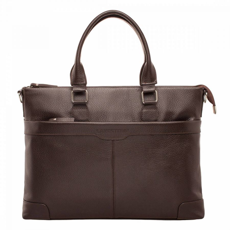 Деловая сумка Lakestone Gilroy Brown 92543/BR