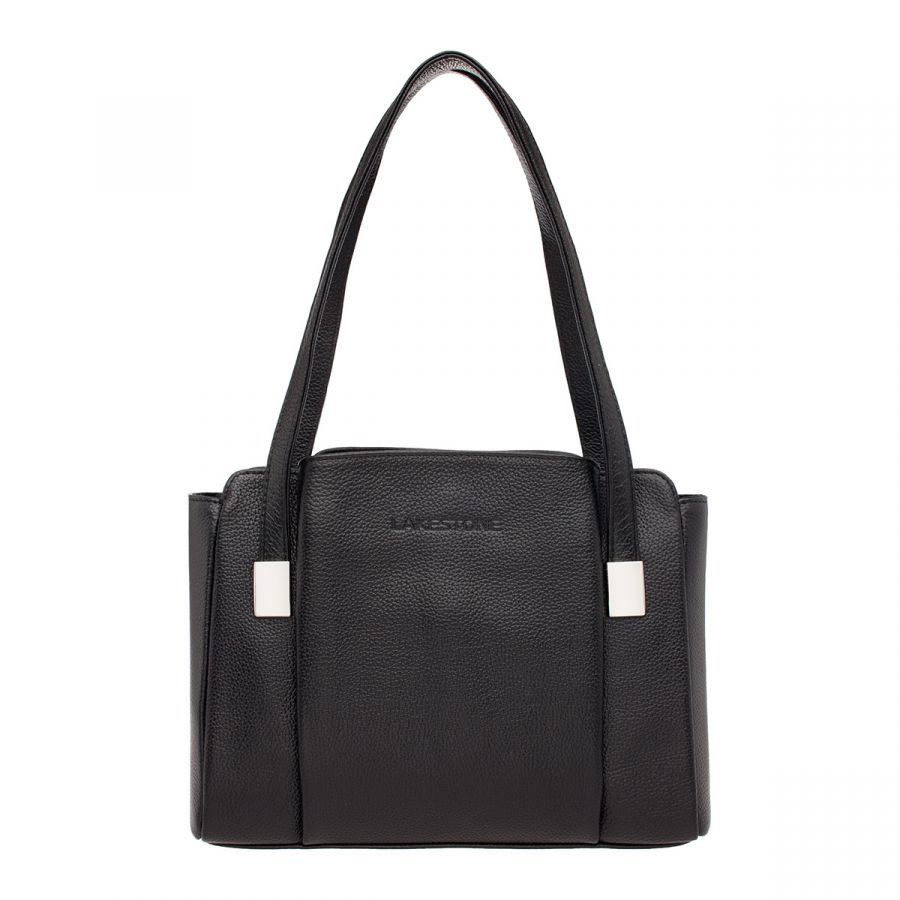 Кожаная Женская сумка Lakestone Tara Black 983168/BL