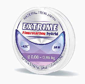 Флюорокарбоновая леска 0,25 мм 30 м Expert profi Extrime hybrid (fluorocarbon)