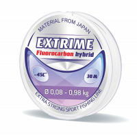 Флюорокарбоновая леска 0,10 мм 30 м Expert profi Extrime hybrid (fluorocarbon)